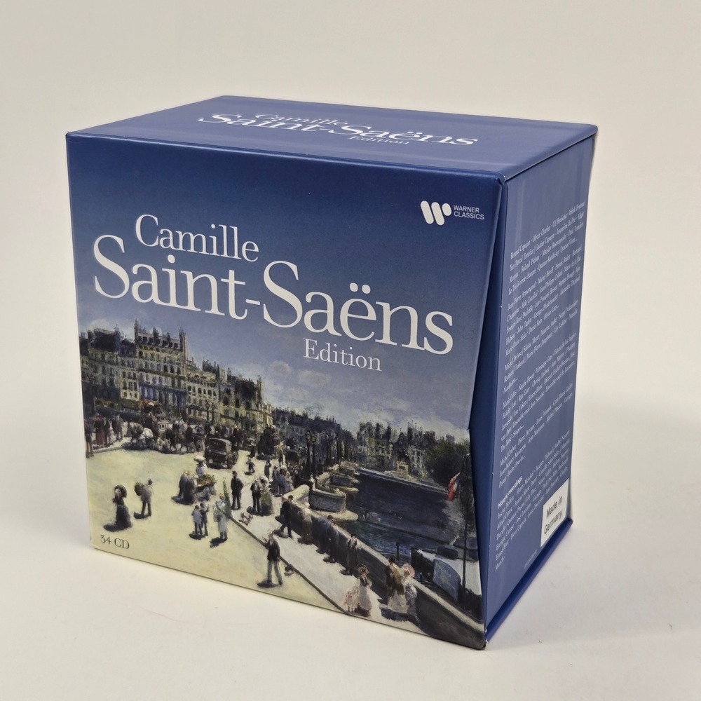 Camille Saint-Saens - Edition 34 CD Box Set Warner Classics Goldmine NM Complete